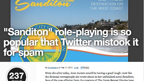 Screenshot of a headline reading '